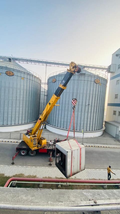 Cool Air Enterprises field work - on-site installation