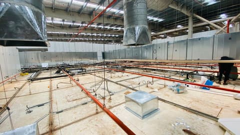 Cool Air Enterprises field work - on-site installation