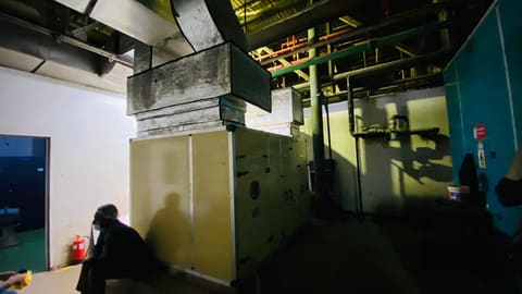 Cool Air Enterprises field work - on-site installation