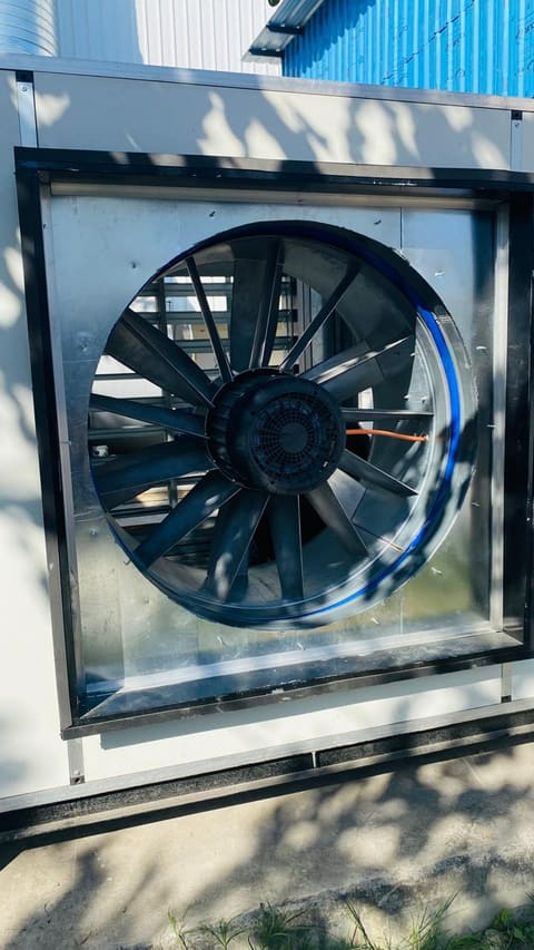 Cool Air Enterprises field work - on-site installation