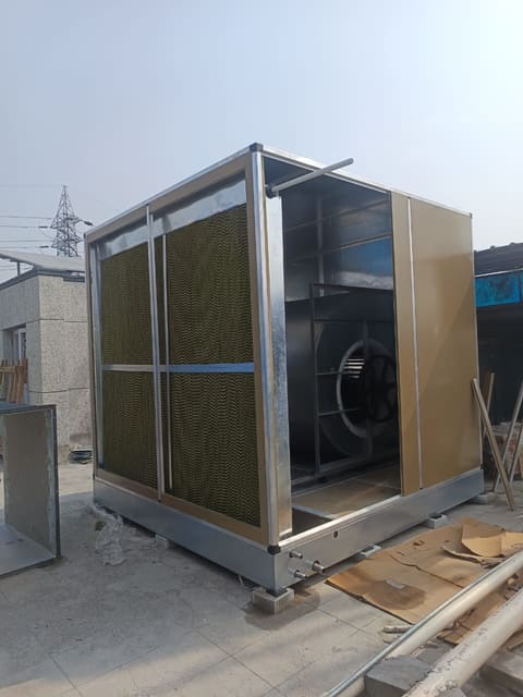 Cool Air Enterprises field work - on-site installation