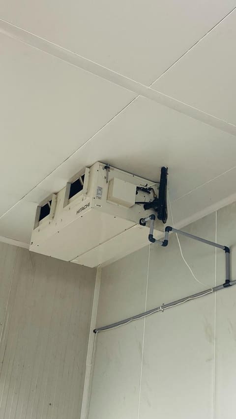 Cool Air Enterprises field work - on-site installation