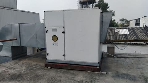 Cool Air Enterprises field work - on-site installation