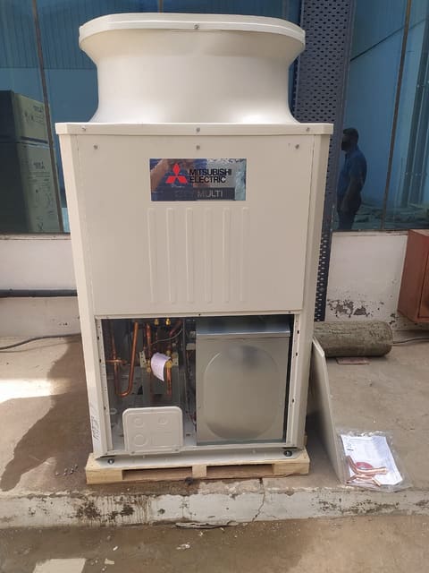 Cool Air Enterprises field work - on-site installation