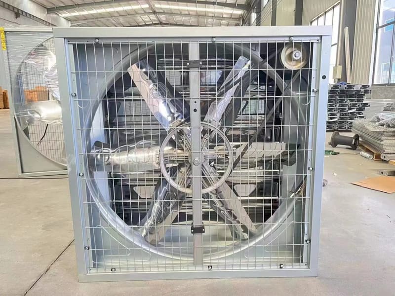 Industrial exhaust fan unit